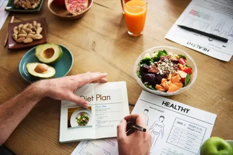 pre-wedding beauty routine activity such like healthy diet